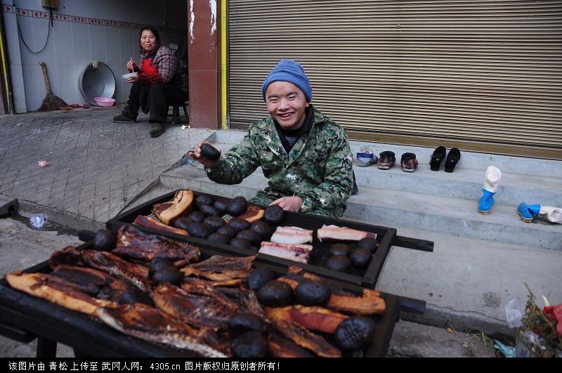 武冈 过年 腊肉