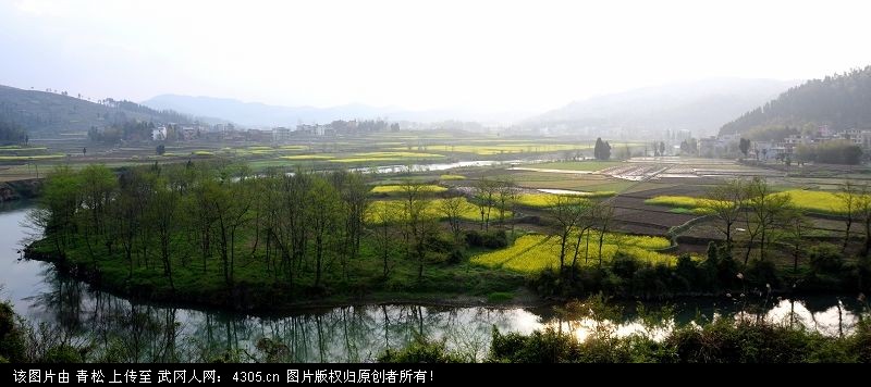 荆竹镇打石江的风景