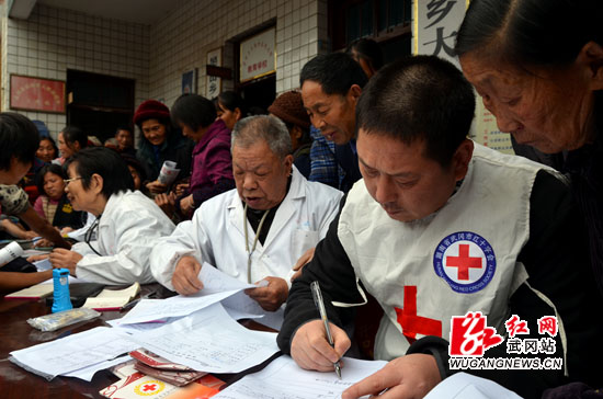 晏田乡大胜村开展健康促进活动