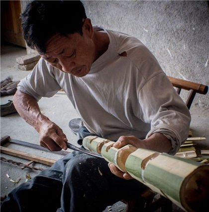 民间手工技艺——竹椅编制