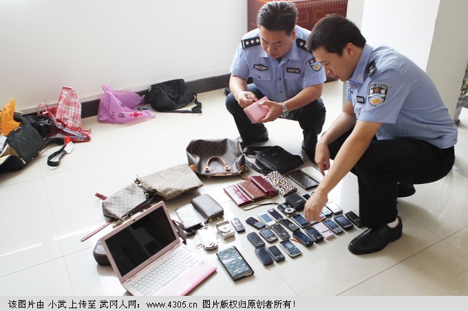 武冈警方一举打掉10个重大盗窃团伙