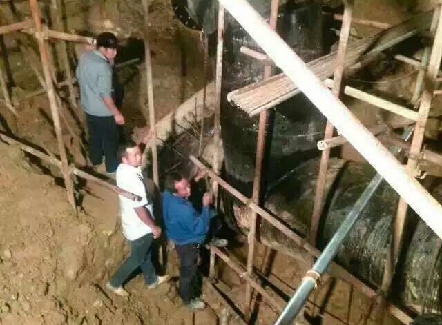 威溪管理所：提前完成供水扩建管道对接