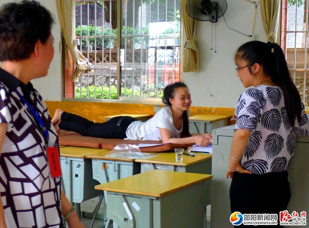 一個(gè)人的高考：武岡為受傷女生設(shè)單獨(dú)考室