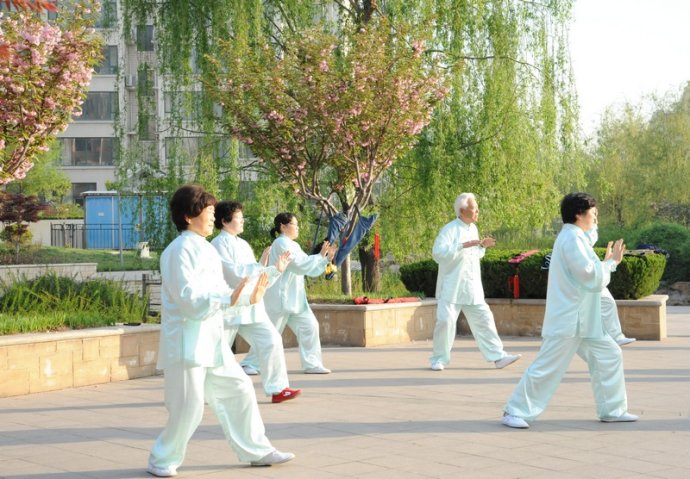 武岡太極拳協(xié)會(huì)舉辦集中晨練活動(dòng) 倡導(dǎo)全民健身