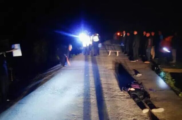 懸賞10000元,找出撞死老人的兇手!