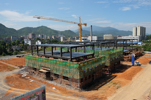 武岡湘商產(chǎn)業(yè)園建設(shè)建設(shè)進(jìn)展