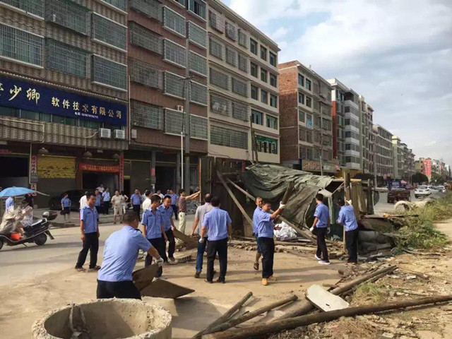 水云路上沉寂多年的“攔路虎”被清除