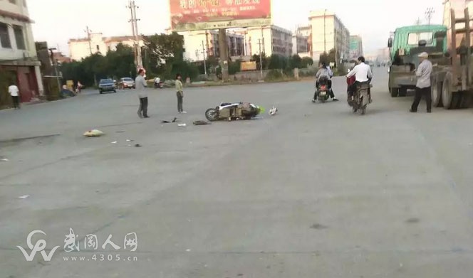 武岡鬼火飆車黨，結果栽個稀巴爛