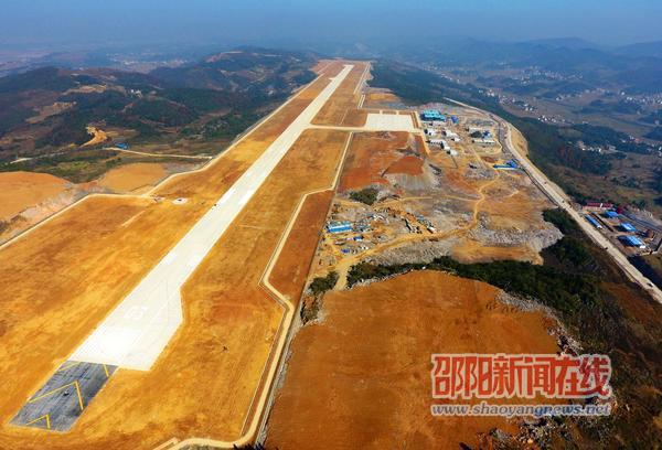 武岡機場航站樓主體工程已通過驗收 預計年底試飛