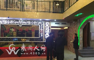 武岡消防重拳出擊開展足浴休閑場所安全檢查
