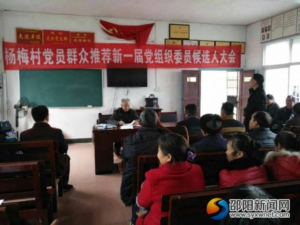 武岡司馬沖鎮(zhèn):舉行村黨組織換屆選舉試點(diǎn)觀摩會(huì)