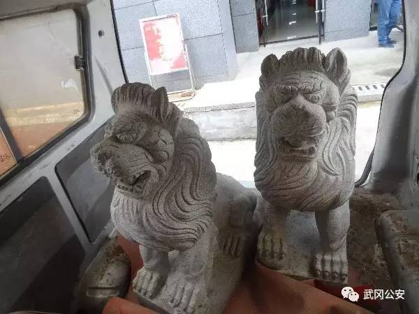 武岡一對近千斤重的石獅被盜 何方盜賊竟有如此“神力”?