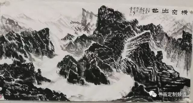 武岡籍書畫家于萬元國(guó)畫創(chuàng)作和品鑒