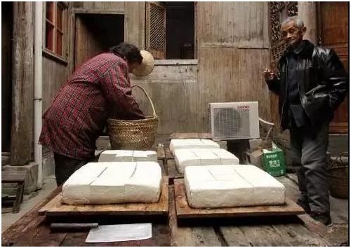 武冈农村手工做豆腐全过程，看完想回老家了！