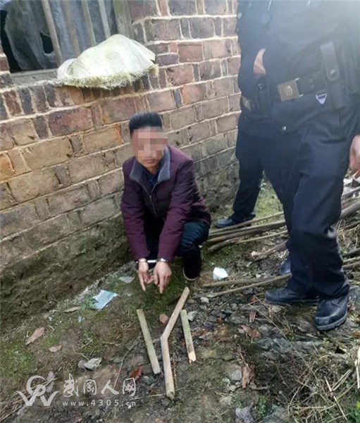 武岡鄧家鋪抓獲一名隆回籍犯罪嫌疑人