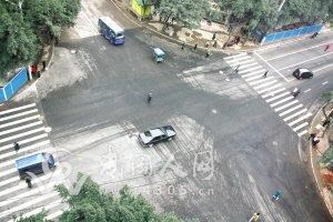 慶豐路口這條路也太爛了吧