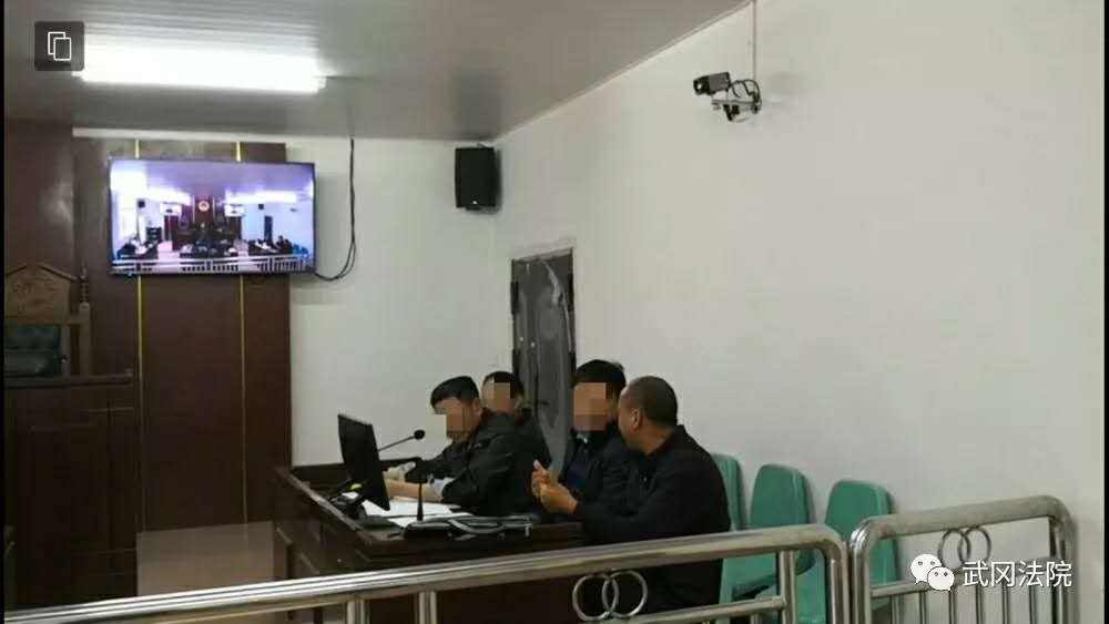 武岡法院大路坪法庭審理，一起被告系聾啞人離婚案
