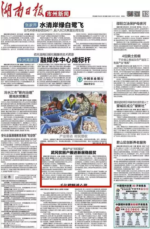又上《湖南日?qǐng)?bào)》?武岡的秘密終于藏不住啦!