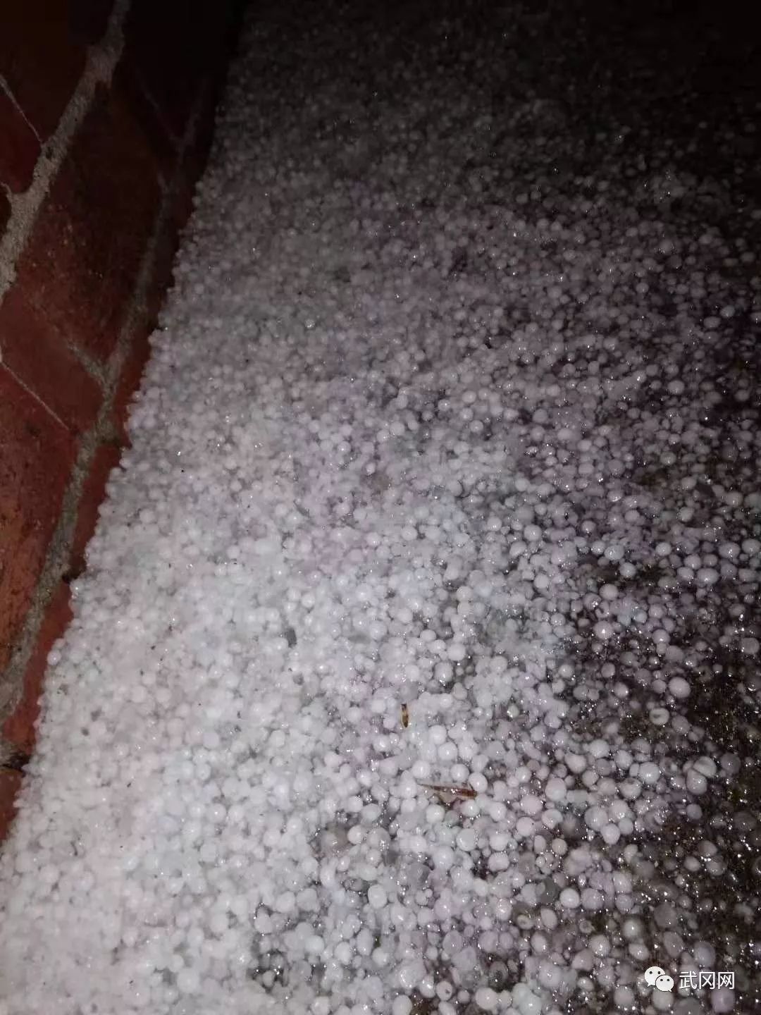 武岡半夜突發(fā)異常天氣,冰雹+大風+雷雨輪番轟炸...