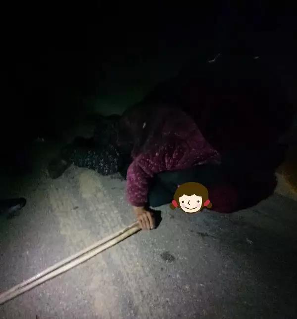 嚇人!武岡一老年婦女深夜倒在國道上