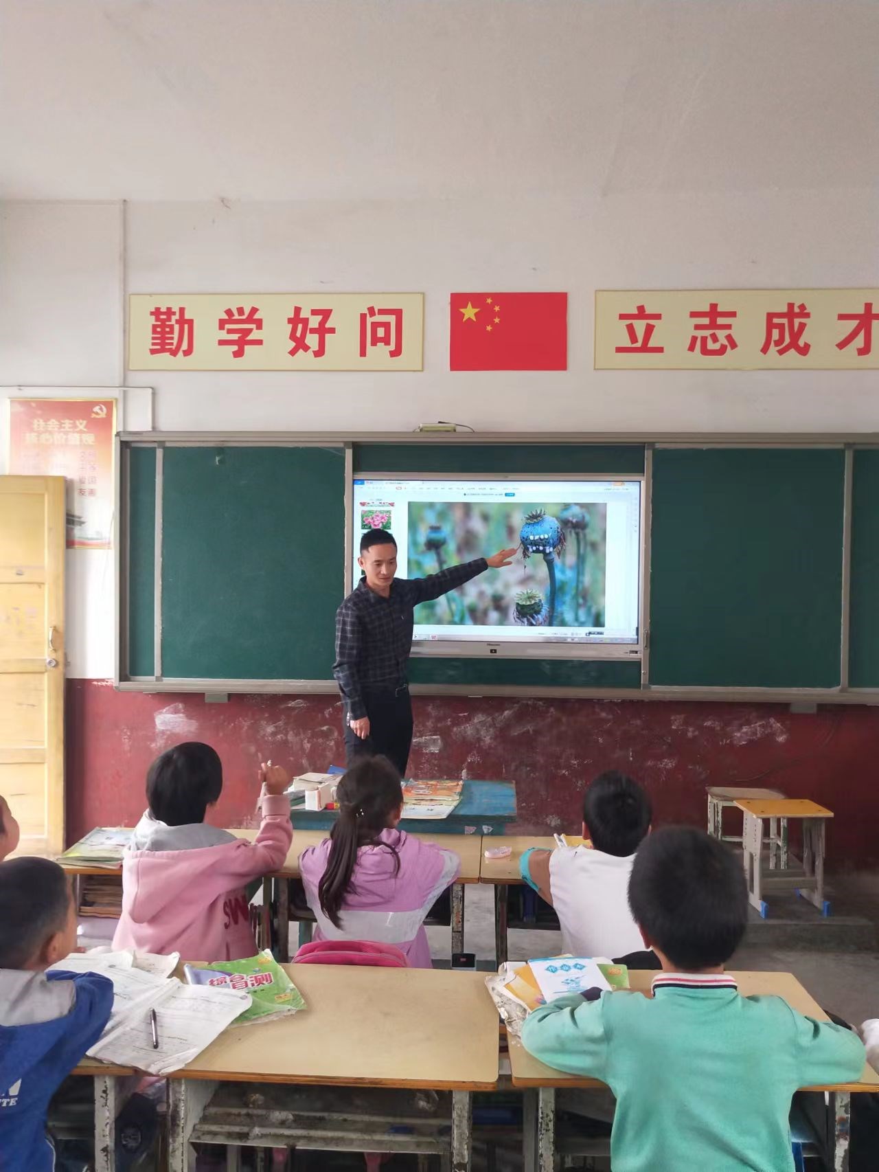 邓元泰镇踏岭小学开展禁毒教育学习活动