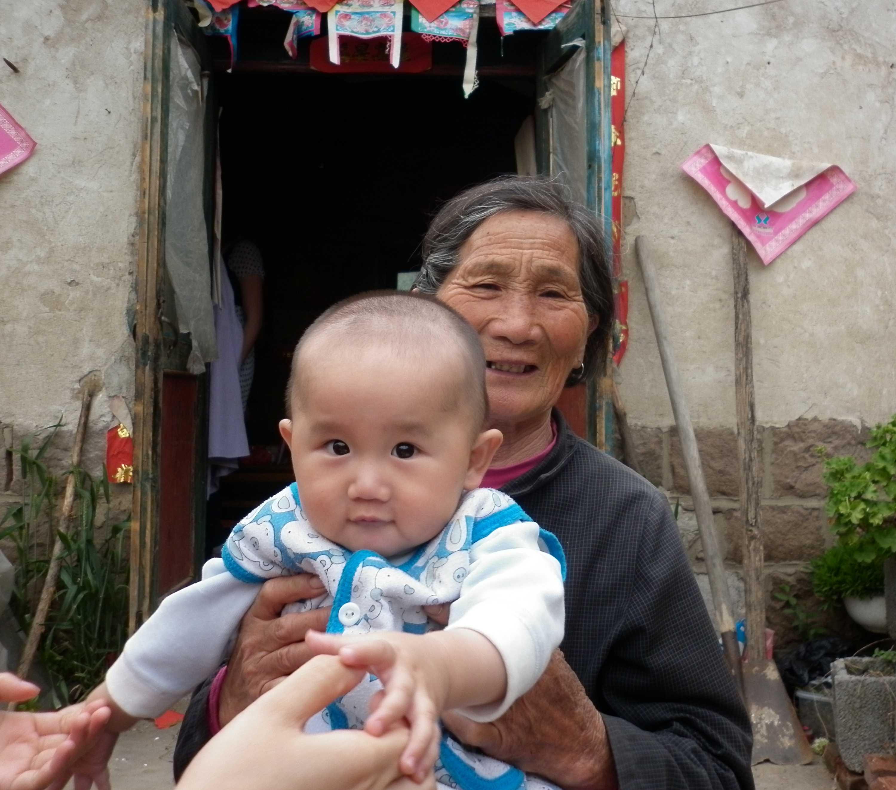 带宝宝回婆家