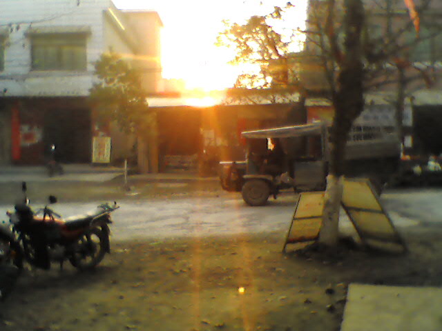 家乡夕阳