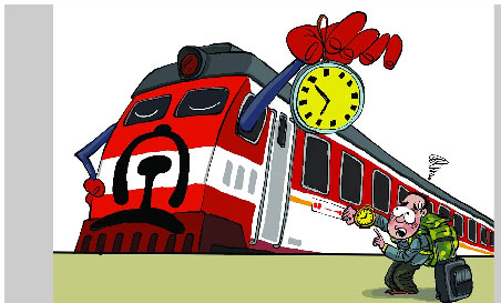 鐵道部新規(guī)今起執(zhí)行 網(wǎng)友疑火車晚點需賠償