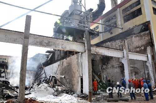 河北淀粉廠爆炸19死49傷