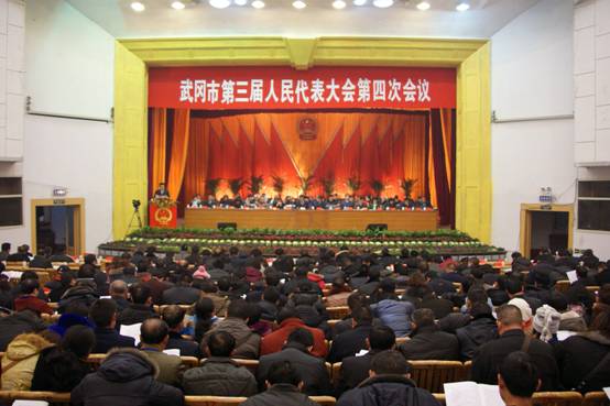 武冈市三届人大四次会议隆重开幕