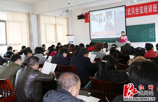 我市老年大学开办“武冈丝弦”培训班