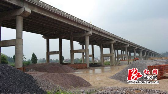 即将完工的洞新高速武冈段工程