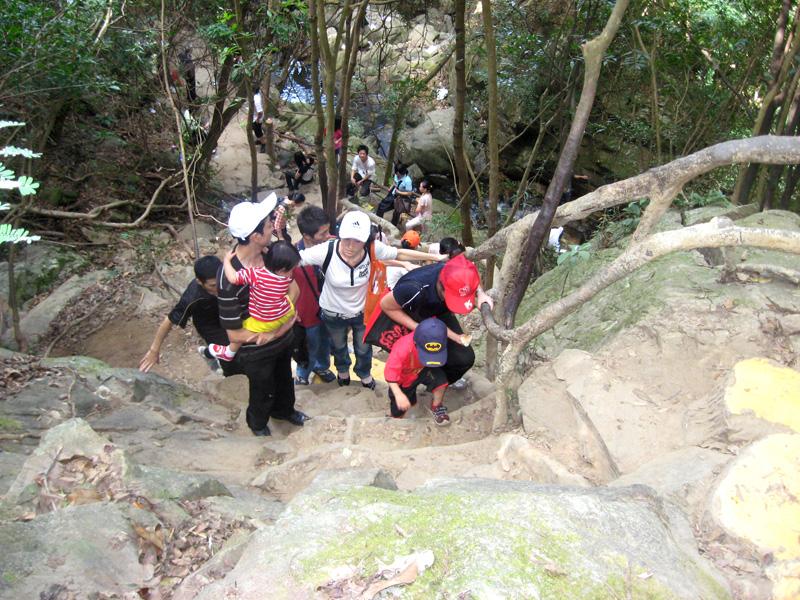 爬山——２６日武冈人相聚深圳梧桐山