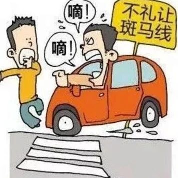 快看，武冈不礼让行人，不系安全带罚款单来了！