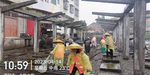 大甸镇补齐短板，全力推进集镇环境卫生整治