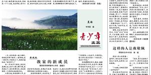 故乡的小道《邵阳日报》