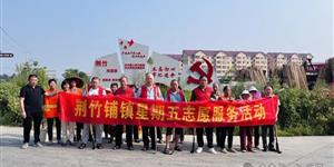 武冈荆竹铺镇：周五志愿显担当 和美乡村共守望