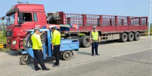 武冈湾头桥镇：联合行动齐发力 交通整治动真格