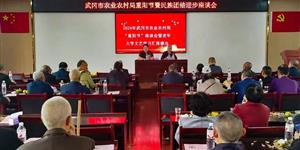 莫道桑榆晚 为霞尚满天——武冈市农业农村局召开重阳节座谈会谈桑麻话变化