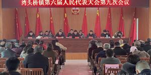 武冈湾头桥镇第六届人民代表大会第九次会议召开