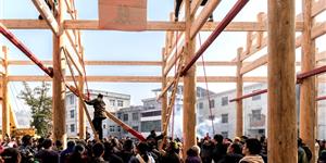 建设中的武冈花桥段氏宗祠