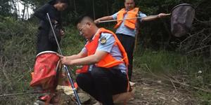 武冈开展威溪水库水源地专项整治行动，2人被抓！