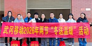 冬日暖阳映一线 工会温情满网格——武冈移动开展2026年两节“冬送温暖”活动
