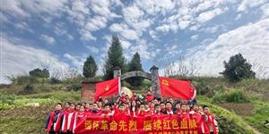 缅怀革命先烈 赓续红色血脉——湾头桥镇中心小学党建带团队开展清明祭扫主题实践活动