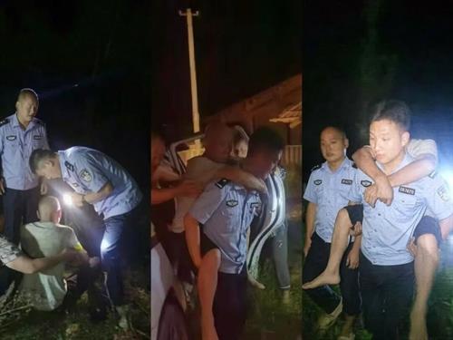 武冈一群众深山遭马蜂群攻击，身体抽搐无法行走...