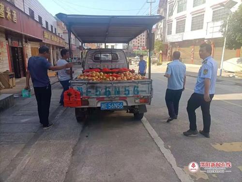 武冈市秦桥镇：整治市场经营乱象 维护整洁有序营商环境